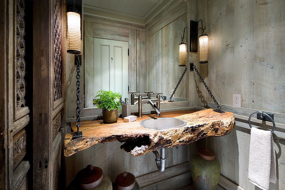 Understanding the Appeal of Live Edge Wood Vanity Tops in Modern Bathrooms