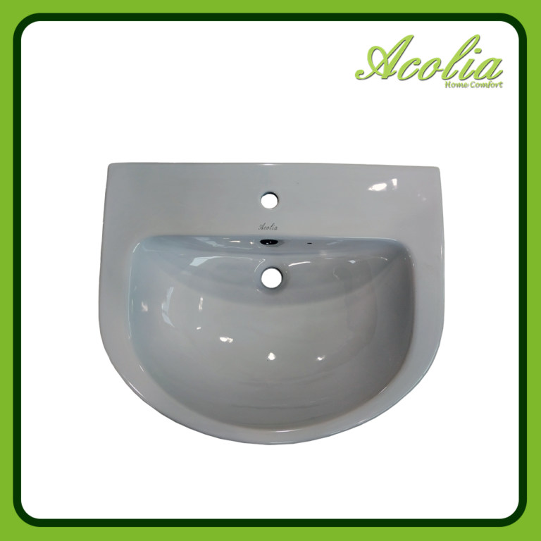 Acolia Wb285 Semi-Recessed Vanity Basin - Acolia intended for Alfi Brand Abco40Tr 39-1/4&amp;quot; Rectangular Concrete Semi-Recessed - Concrete