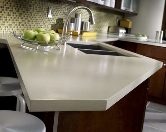 Acrylic Solid Surface Kitchen Countertops – Things In The Kitchen in Royal Reinforced Acrylic Countertop, 60S-Inch
