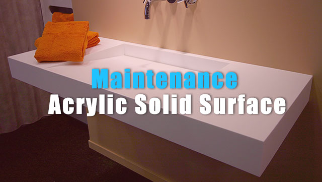 Expert insights on royal reinforced acrylic countertop maintenance