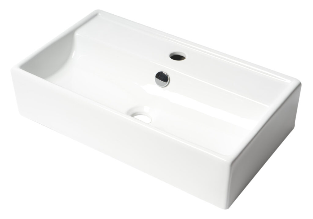 Alfi Brand Alfi Brand White Porcelain Wall-Mount Rectangular Bathroom ... with Alfi Brand Ab112 28&amp;quot; Porcelain D-Bowl Wall Mounted Bathroom Sink - White