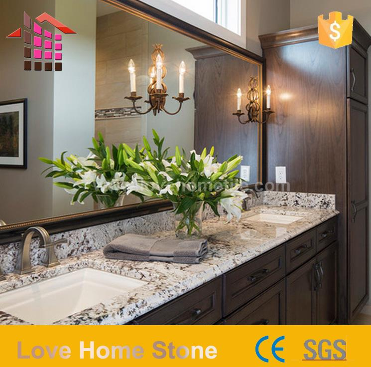 Bathroom 43X22 Vanity Tops And 54 Inch And 72 Granite For Vessel Sinks ... throughout 43X22 Absolute Black Granite Vanity Countertops, 4 Faucet Spread