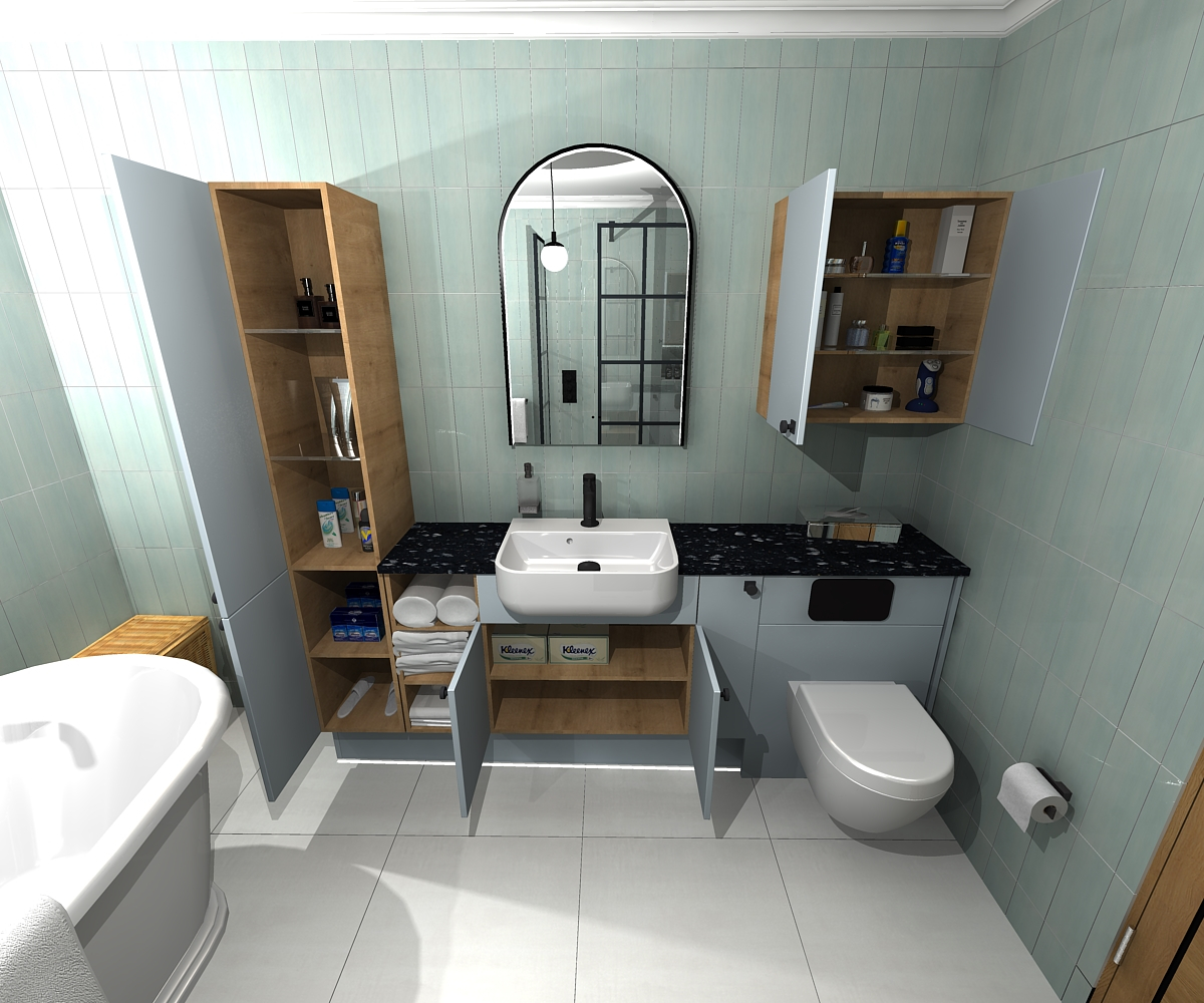 Streamlining Bathroom Spaces: How Thin Vanity Tops Transform Small Rooms
