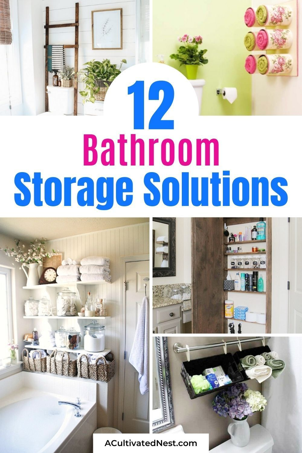 Bathroom Storage Solutions - 12 Clever Ideas You Need To Try | Bathroom ... for Exploring the Evolution of Bathroom Storage Solutions