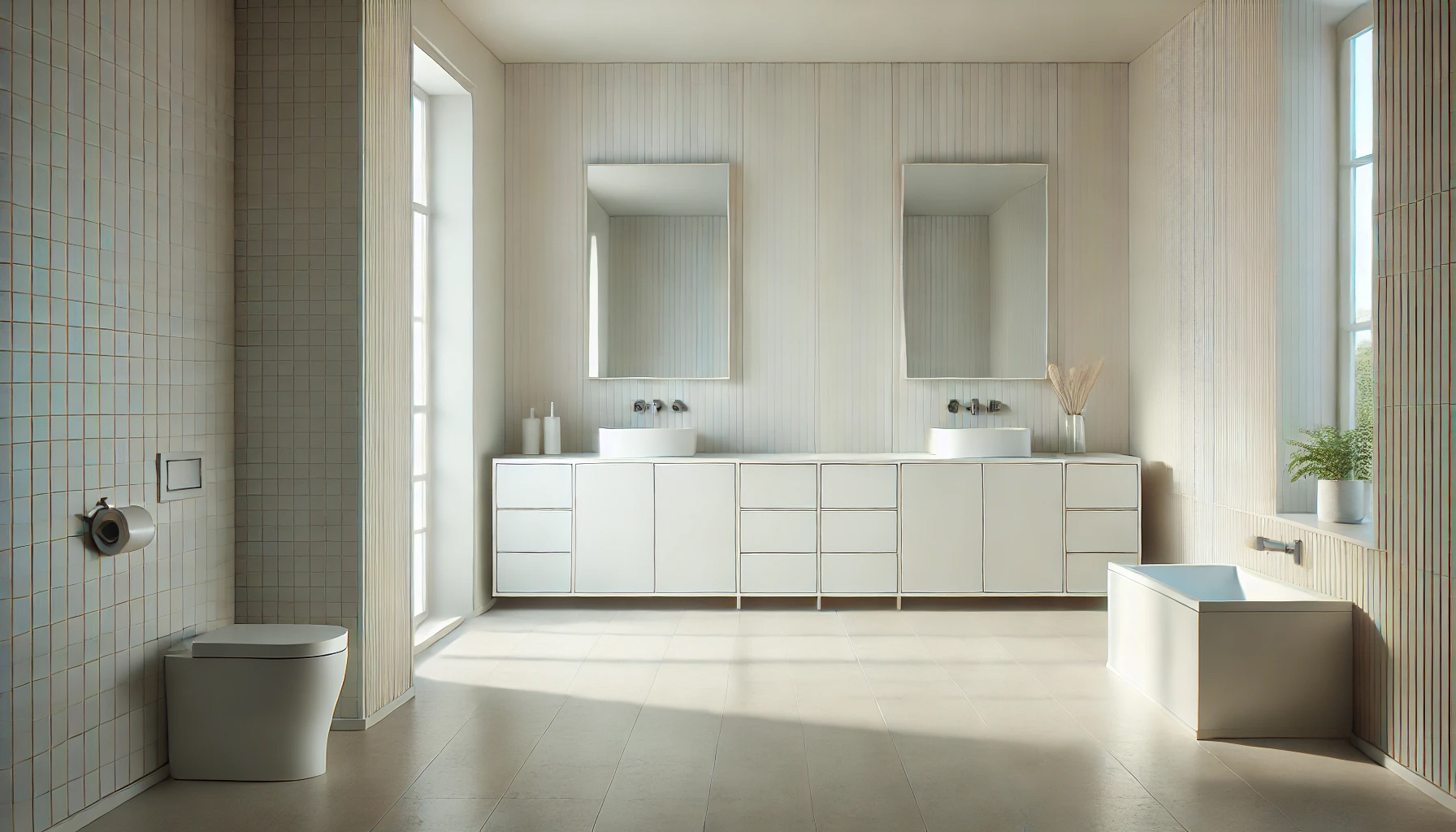 Bathroom Vanities Vs Vanity Units: What’s The Difference And Which One ... inside Lyon Freestanding Modern Bathroom Vanity, Beige, 60&amp;quot;