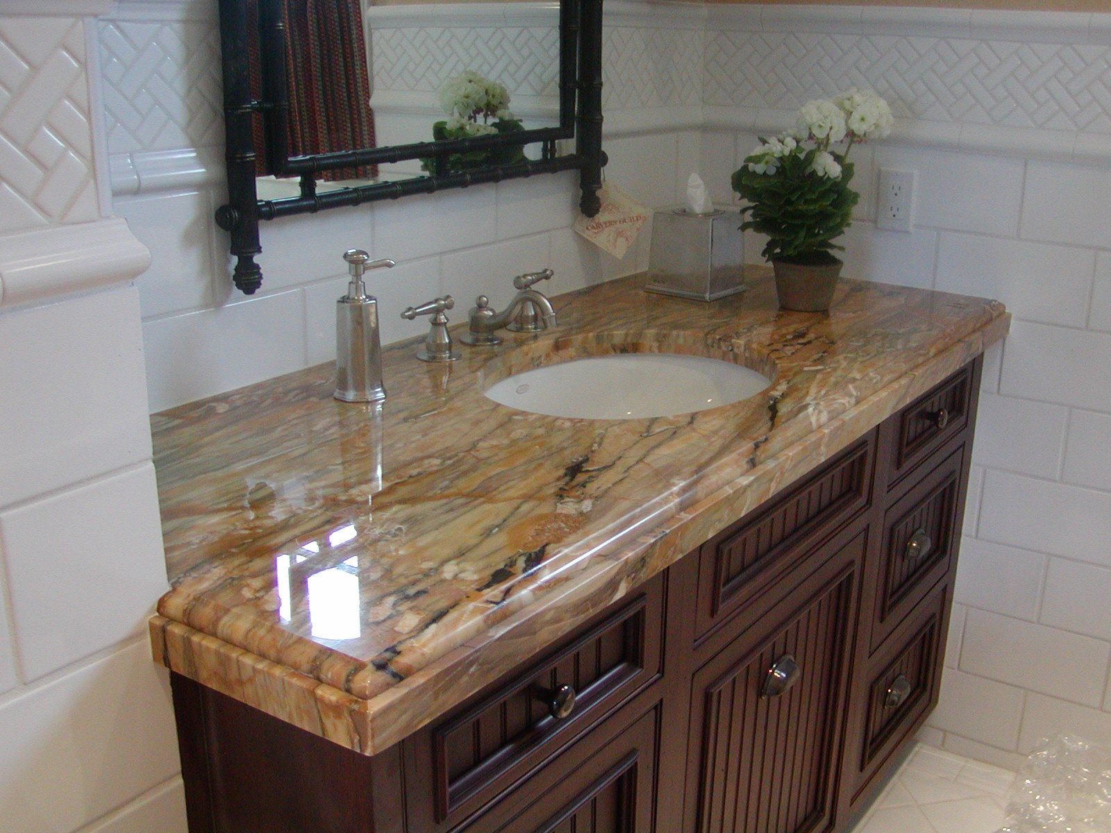 Bathroom Vanity Granite Countertops At Louise Phillip Blog with regard to Exploring the aesthetic appeal of wheat granite in bathroom spaces