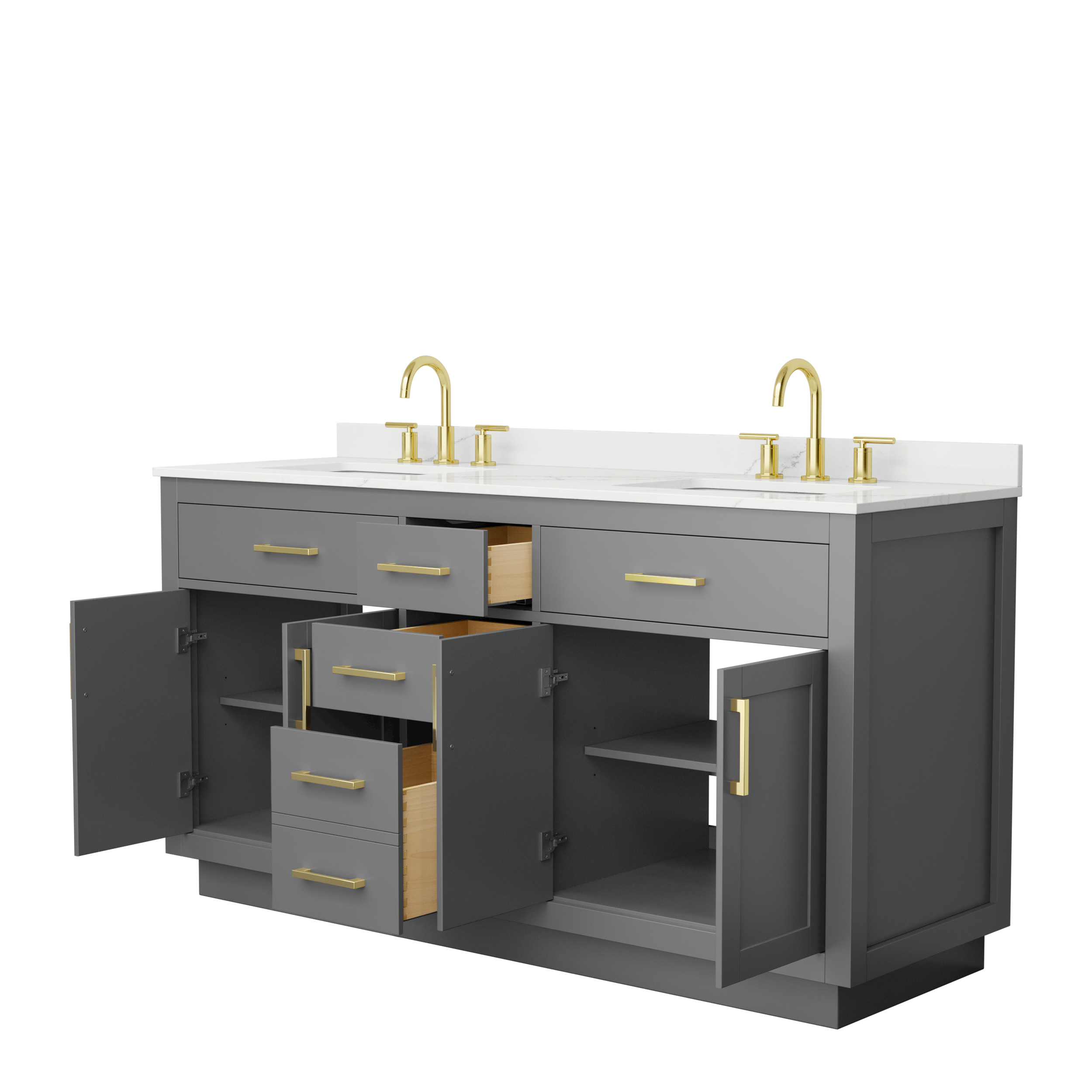 Expert Tips for Selecting the Perfect 66 Double Bathroom Vanity in Dark Gray