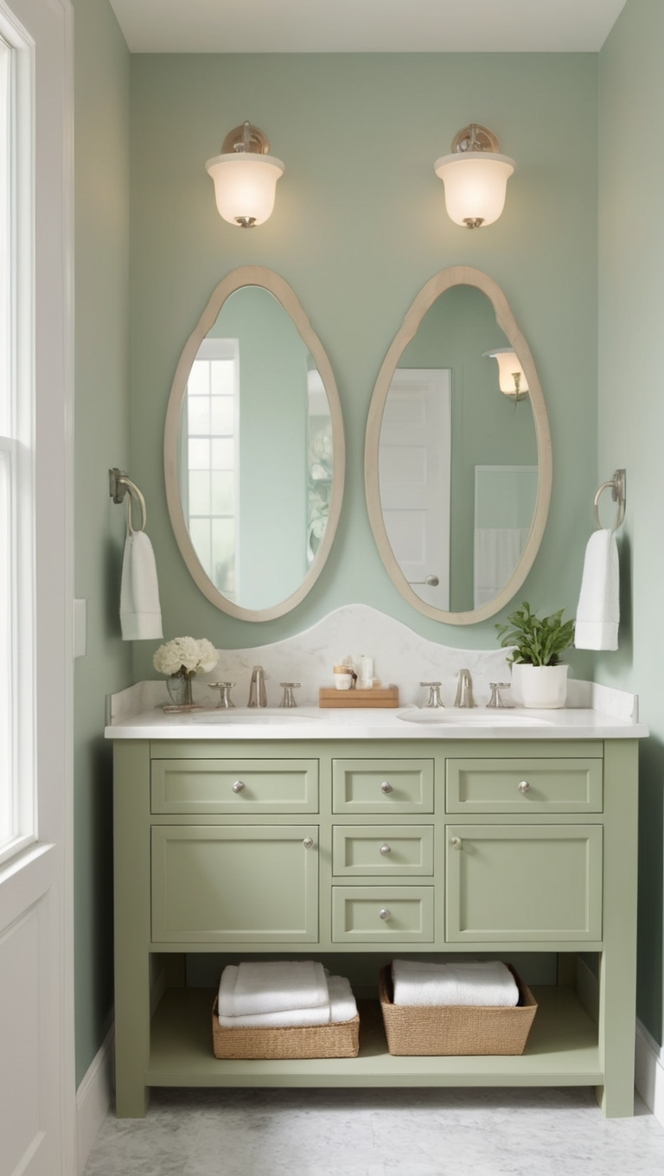 Benefits Of Choosing A Green Bathroom Vanity with regard to The practical benefits of choosing 30 inch SGL bathroom vanity green for your home