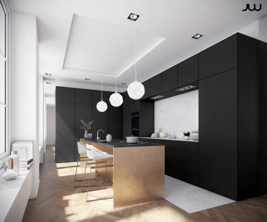 Black Beauty: Designing And Maintaining Your Matte Black Kitchen - The ... regarding Kraus C-Gvr-210-Re-1200 Arlo &amp;amp; Glass 21-7/8&amp;quot; Glass Vessel - Matte Black