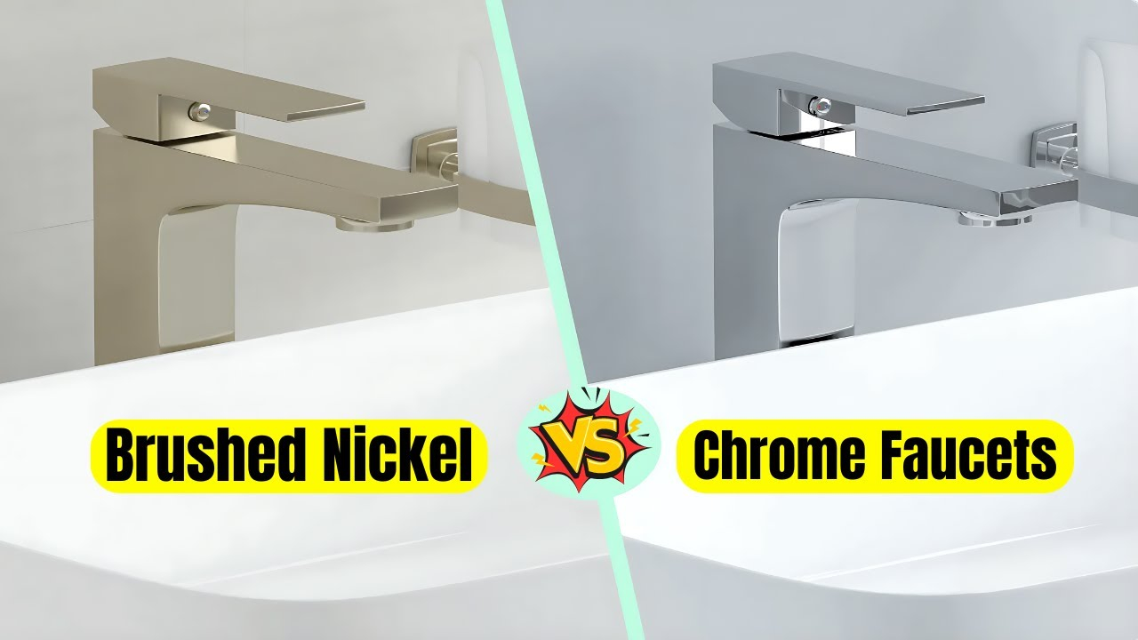 Brushed Nickel Vs Chrome: Which Finish Is Right For You? regarding Embassy 30&amp;quot; Wash Stand Set, Silver, Chrome F2-0012 Faucet &amp;amp; Chrome Mirror