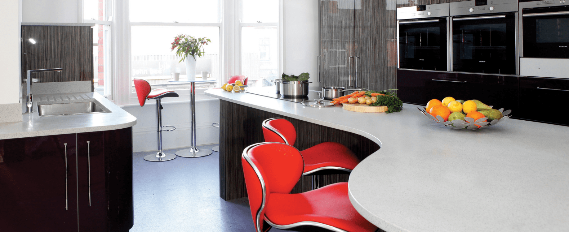 Buying Guides Of Acrylic Solid Surface Kitchen Countertops throughout How royal acrylic countertops compare to traditional materials in kitchen design