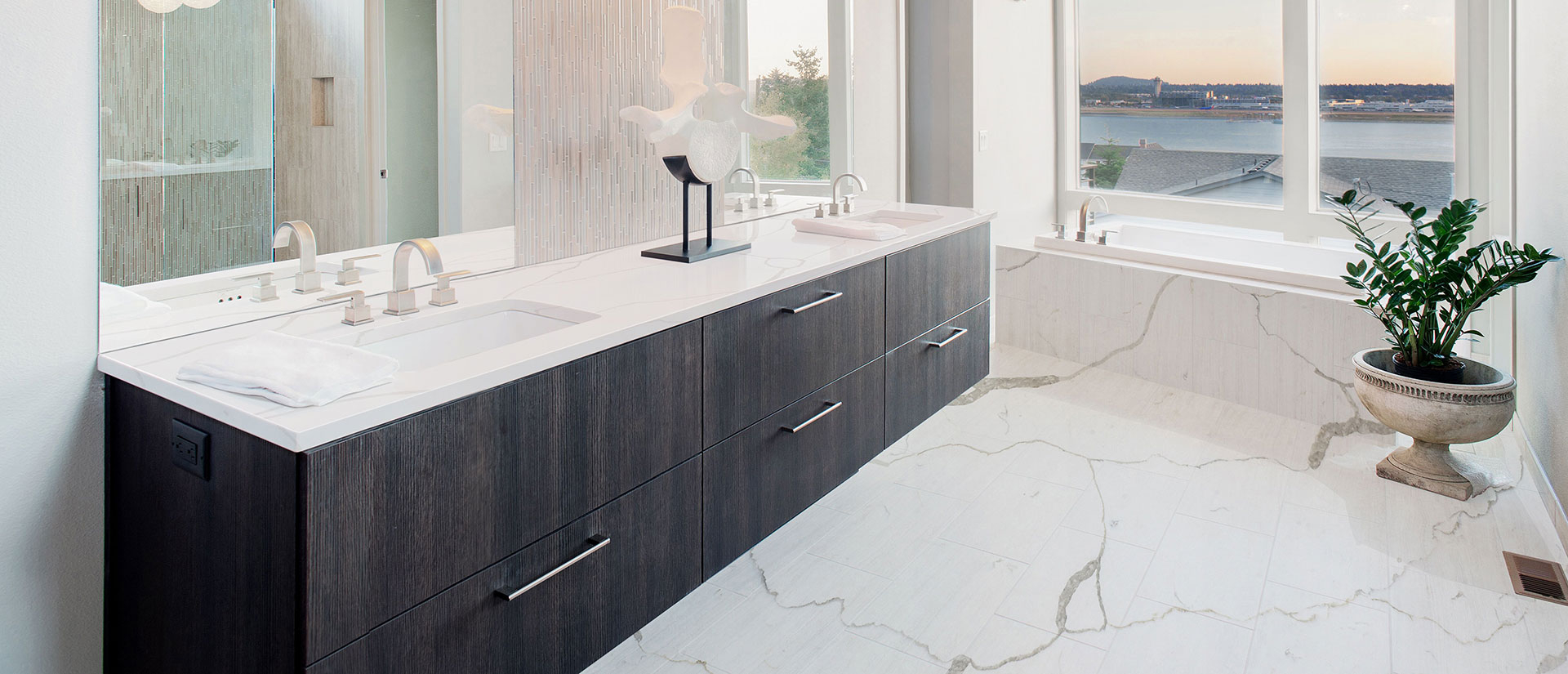 Care and Considerations for Calacatta White Quartz Countertops in Bathroom Applications