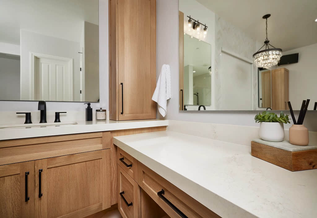 Calacatta White Quartz Countertops: Beauty And Durability United pertaining to Care and Considerations for Calacatta White Quartz Countertops in Bathroom Applications