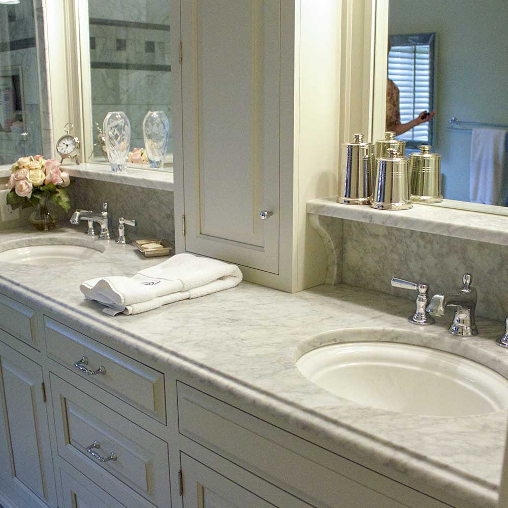 Carrara Marble Countertops Bathroom – Countertops Ideas within How Carrara Marble Finish Countertops Enhance Bathroom Aesthetics