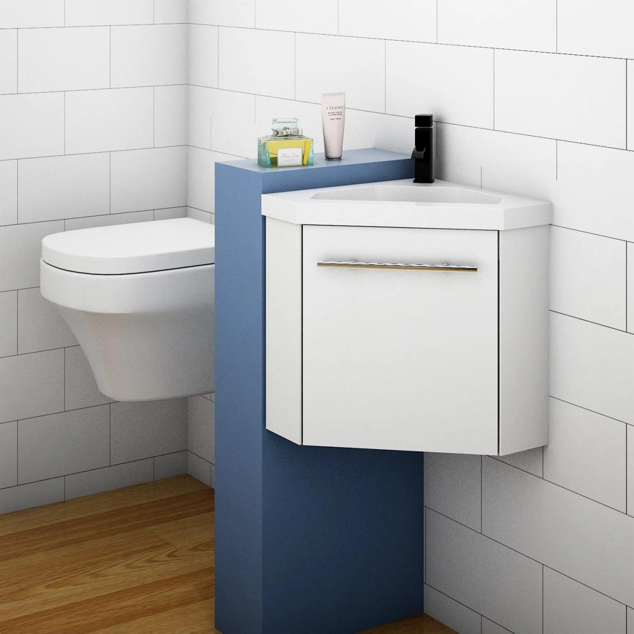 Corner Mounted Bathroom Vanities: The Ultimate Space-Saving Solution ... within Maximizing space efficiency with compact single vanity bathroom solutions