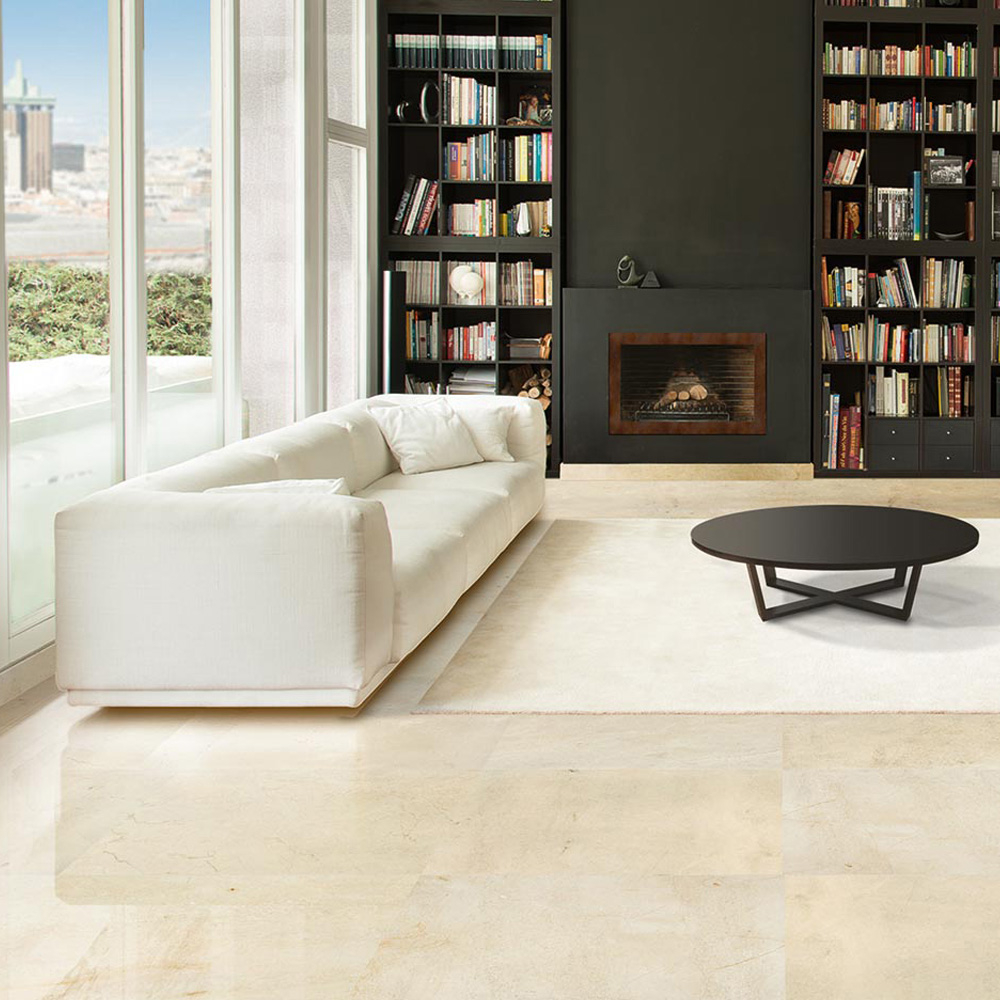 Exploring the Timeless Appeal of Crema Marfil Marble in Contemporary Spaces