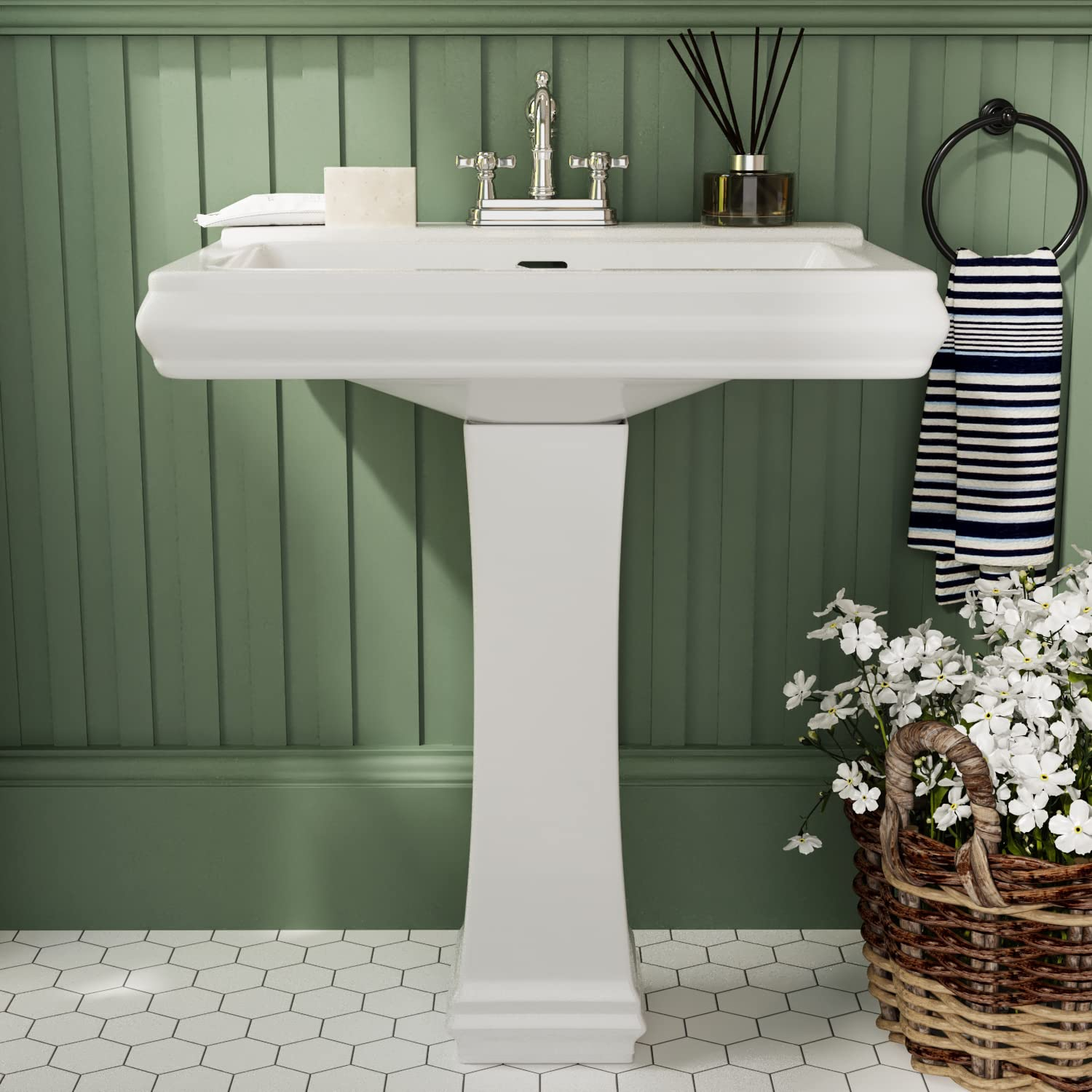 Extra Wide Pedestal Sink Base At Rosalie Eadie Blog within Comparing Ceramic vs Other Materials for Pedestal Sink Construction