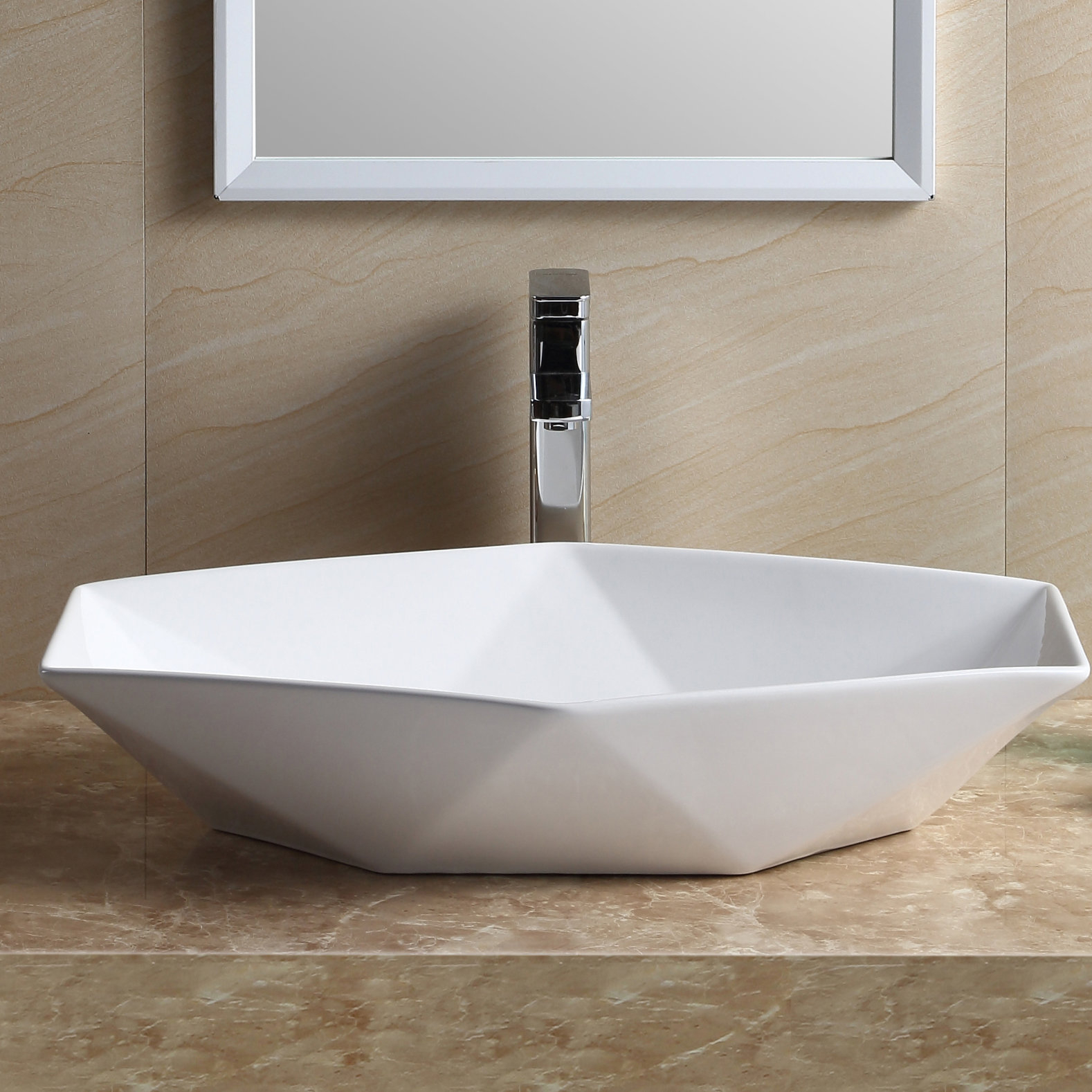 Fine Fixtures Modern Vitreous China Specialty Vessel Bathroom Sink ... with Understanding the durability factors of vitreous china bathroom fixtures