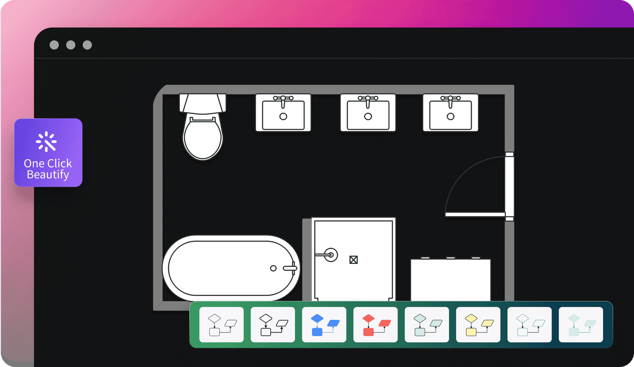 Free Online Bathroom Plan Maker within James Martin Vanities 055Bk1631.5Wg2 Boston 31-1/2&amp;quot; Rectangular - Brushed