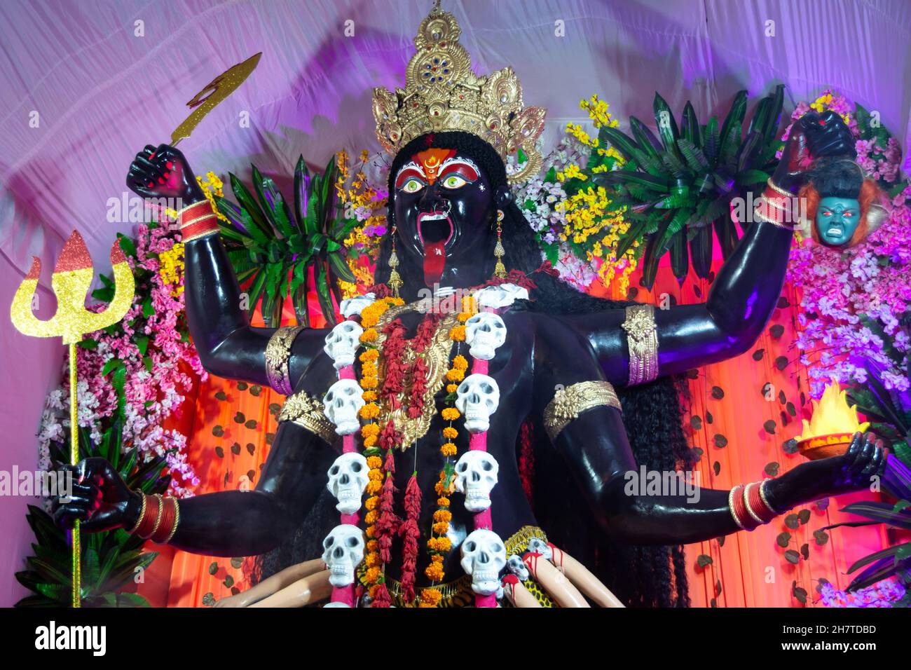 Goddess Kali Statue Hi-Res Stock Photography And Images - Alamy pertaining to Kali Vanity