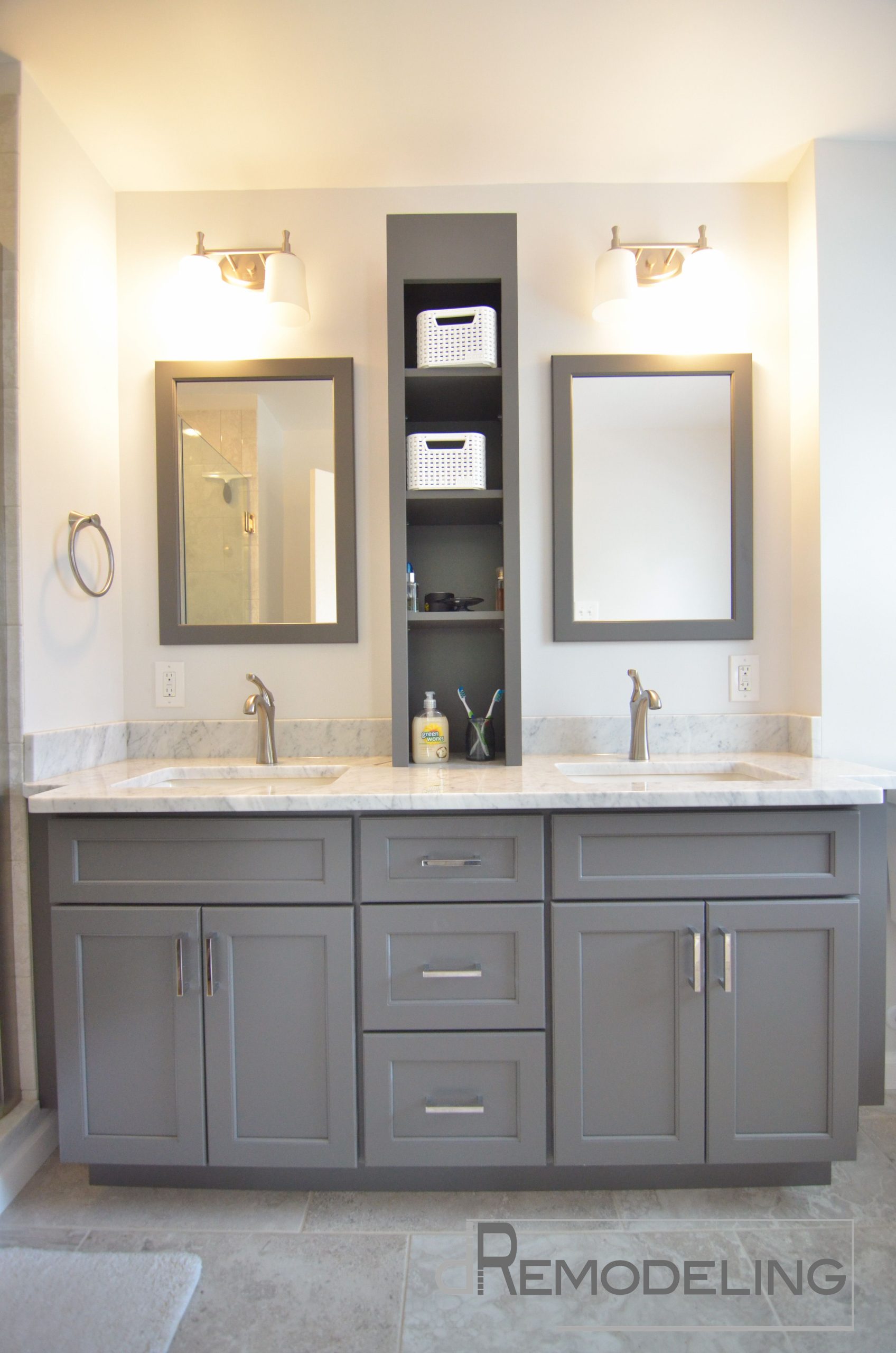 Transforming Small Spaces: How Dark Gray 48 inch Vanities Create Elegant Bathrooms