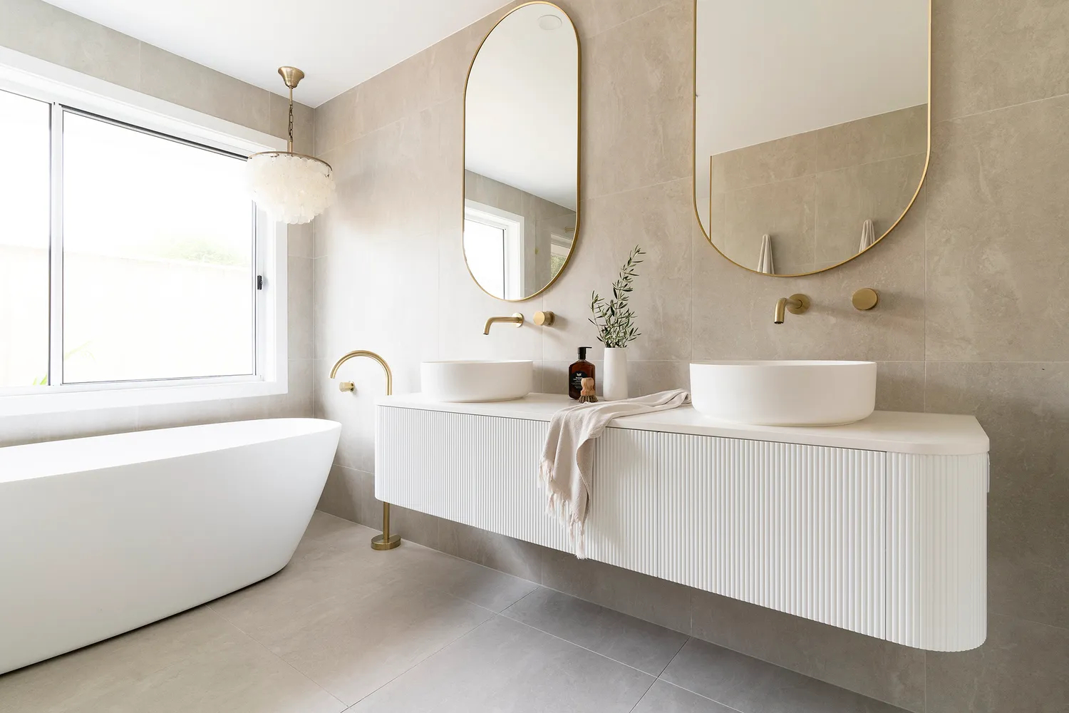 How To Choose The Right Vanity For Your Bathroom - Style Sourcebook intended for 72&amp;quot;Dbl Bathroom Vanity White, Carrara Countertop, Sinks, Nickel Trim, 70&amp;quot; Mirror