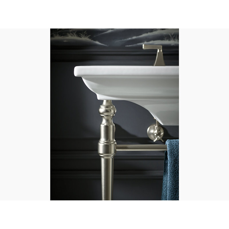 Kohler Memoirs® Stately Console Table Legs For K-29999 Memoirs® Stately ... for Kohler K-29999-8 Memoirs Stately 24-1/2&amp;quot; Fireclay Pedestal Sink - White