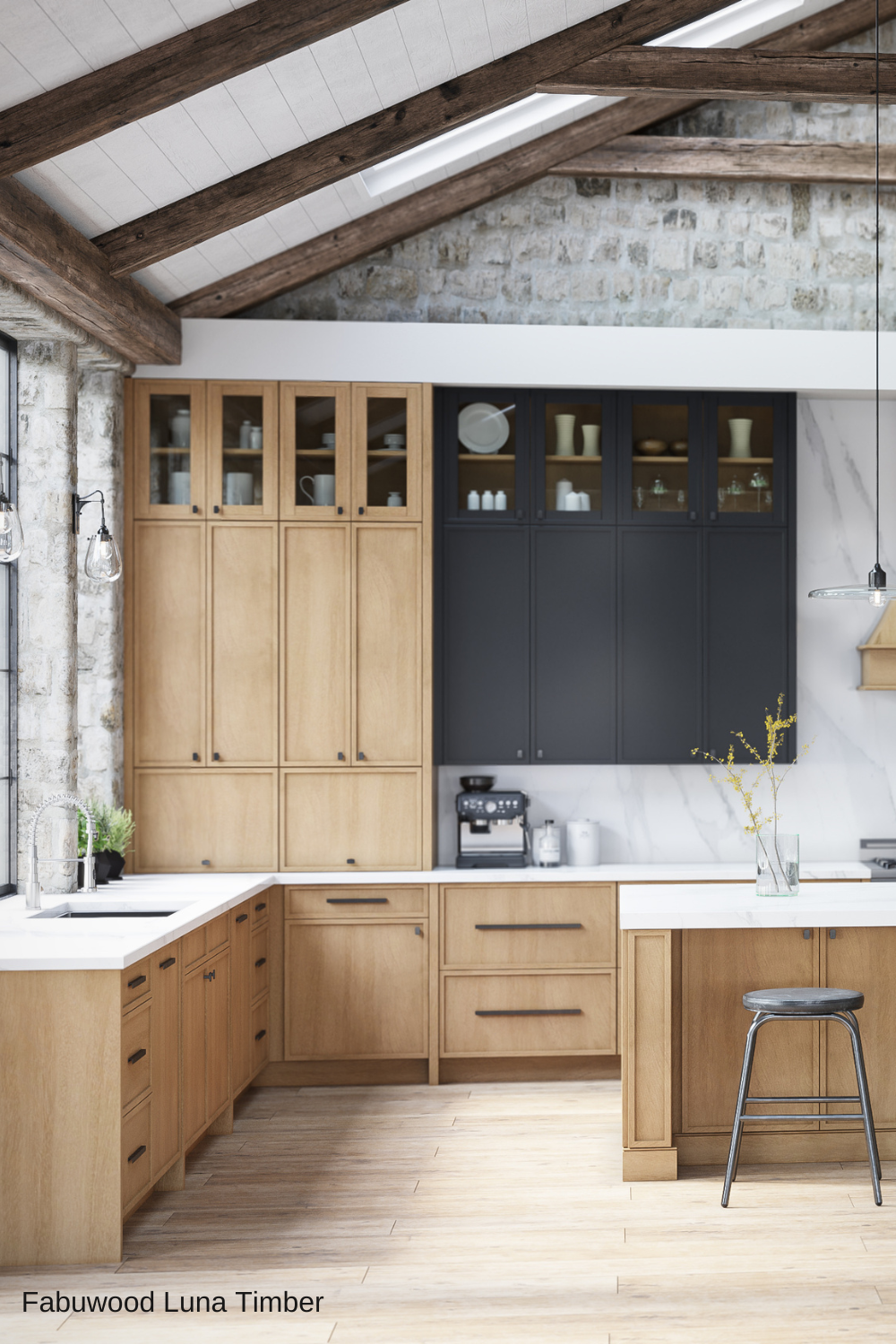 Design insights from Luna's renowned maple gray cabinet collection