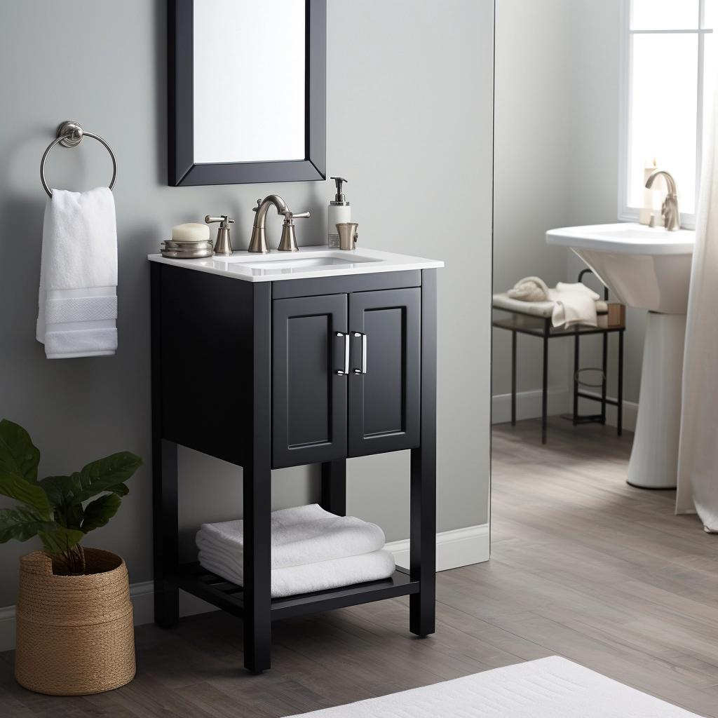 Maximize Small Spaces: The Surprising Versatility Of 24-Inch Bathroom ... inside Maximizing Small Spaces with a 48 inch Espresso Bathroom Vanity Solution