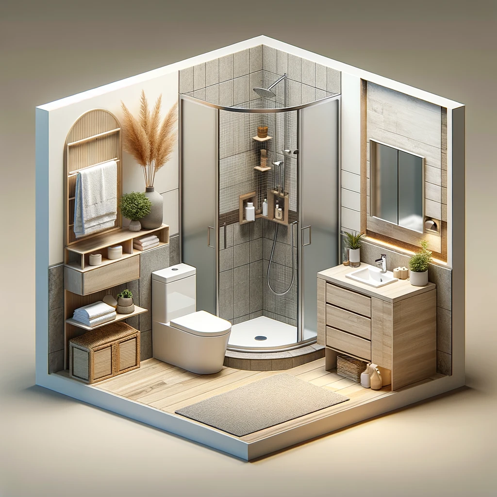 Maximizing Space And Style: A Guide To Efficient Bathroom Layouts In ... inside Maximizing space efficiency with compact single vanity bathroom solutions