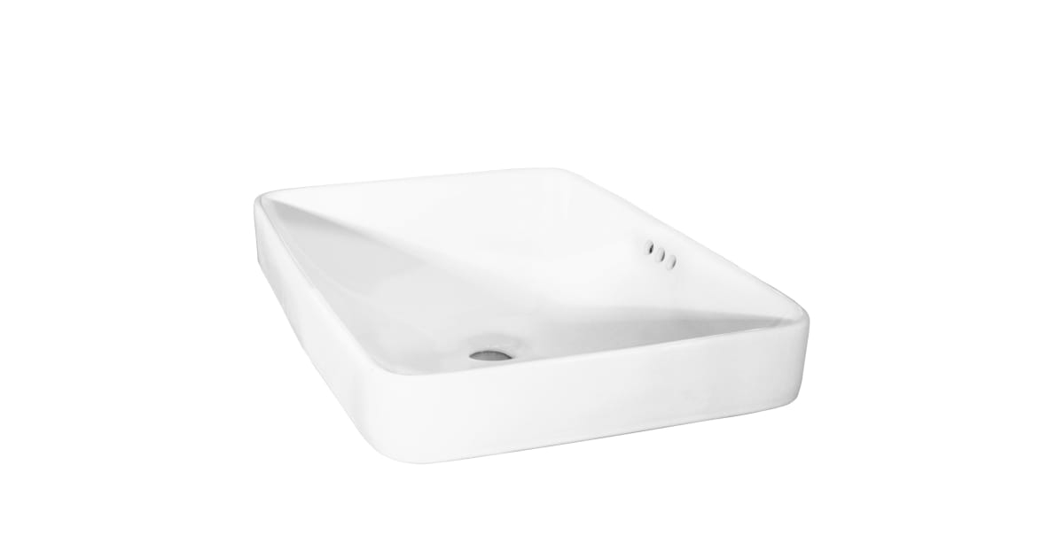 Miseno Mbs-Np-Di2185511-Nodrain 23&amp;quot; Rectangular Porcelain Drop In ... inside Understanding the Miseno MBS-9260 Almonte Bathroom Vessel Design