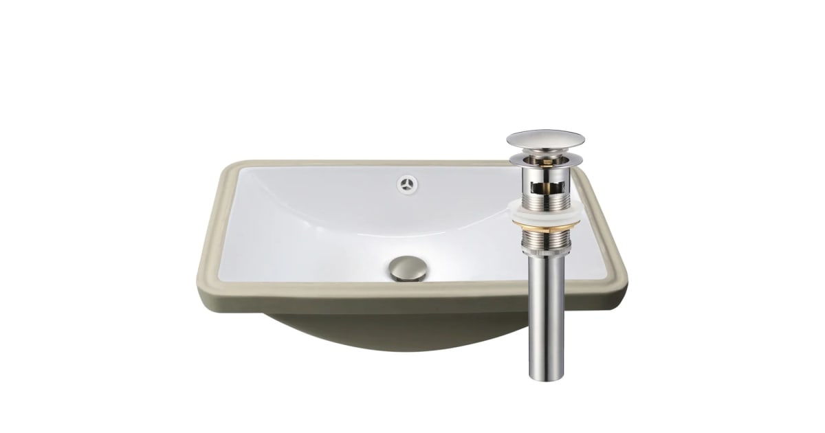 Miseno Mbs-Np-U213907Bn 23-1/4&amp;quot; Rectangular Porcelain Undermount ... intended for Understanding the Miseno MBS-9260 Almonte Bathroom Vessel Design