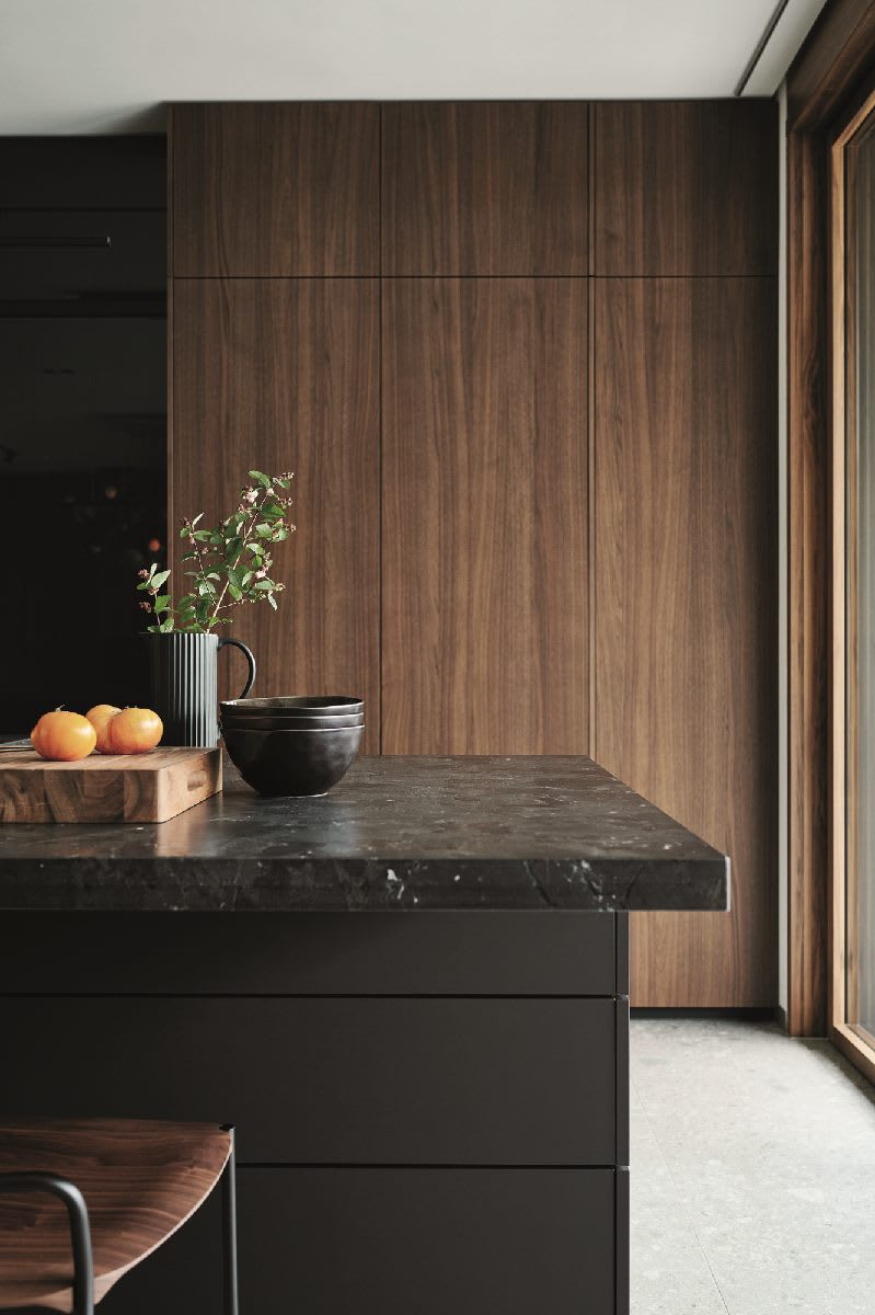 Modern Matte Black Kitchen | Eggersmann pertaining to How the Matte Black Finish Enhances Kitchen Aesthetics