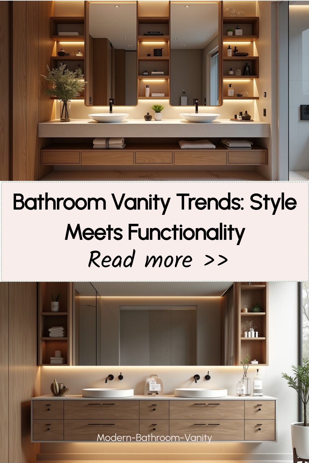 How to choose the right bathroom vanity for your modern home interior