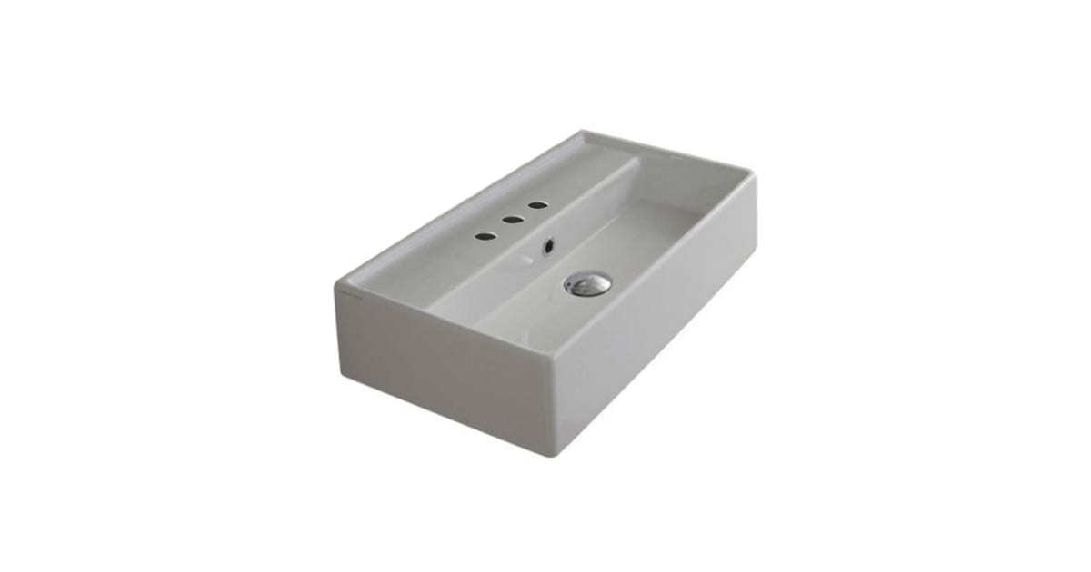 Everything You Need to Know About Nameeks 5003 Three Hole Scarabeo 31-1/2" White Wall Mount