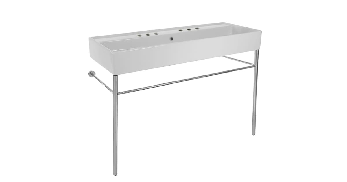 Nameeks Scarabeo 8031/R-120B-Con-Six Hole Scarabeo 47-1/5&amp;quot; Ceramic ... regarding Struggling With Nameeks 8031 Installation? Here&amp;#039;s What&amp;#039;s Actually Going Wrong