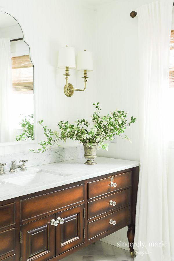 Our Elegant &amp;amp; Timeless Master Bathroom Reveal - Sincerely, Marie Designs with Designing with elegance timeless bathroom aesthetics