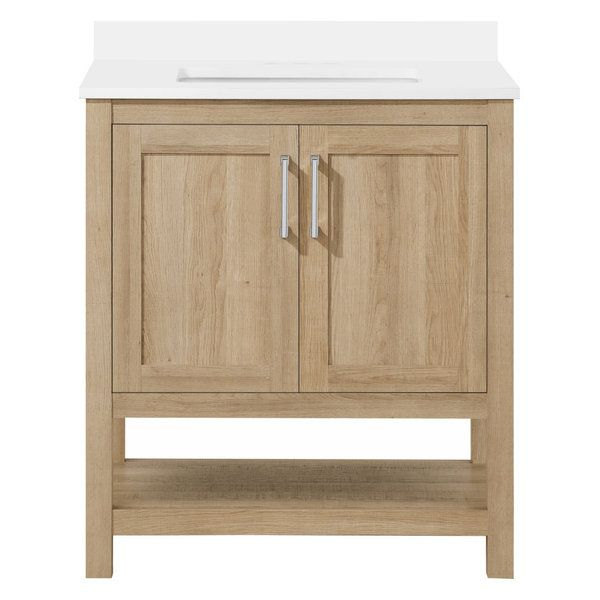 Ove Decors Vegas Single Sink Bathroom Vanity Set With Countertop, White ... with Ove Decors Vegas Single Sink Bathroom Vanity Set