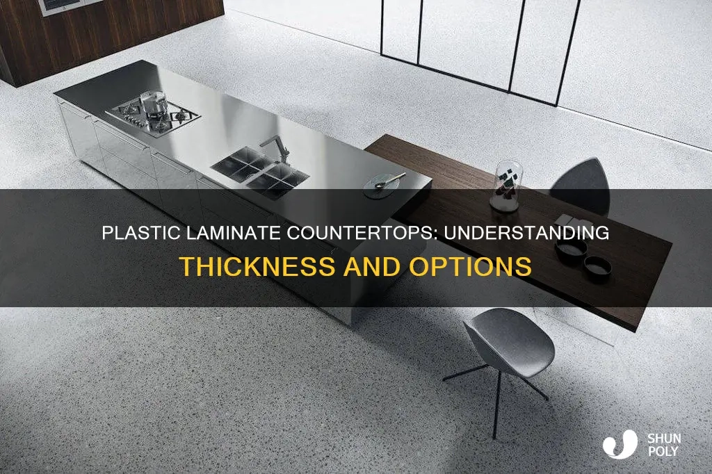 Plastic Laminate Countertops: Understanding Thickness And Options ... inside Royal Reinforced Acrylic Countertop, 36-Inch