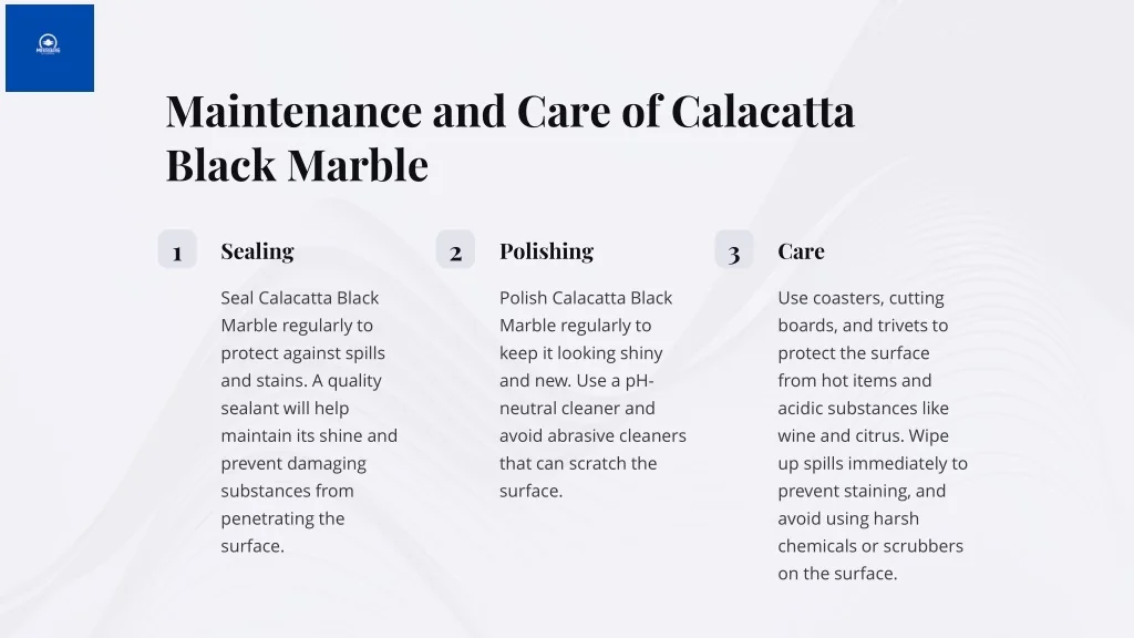 Ppt - Calacatta Black Marble: A Guide To Its Uses And Benefits ... in Lesscare Calacatta Vanity Countertops