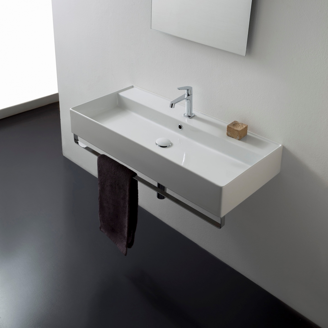 Scarabeo Teorema 2.0 100R A Washbasin Scarabeo Finishes Glossy White regarding Mastering the Installation Process with Nameeks Scarabeo 5142 Six Hole Teorema 2.0 White Tiles