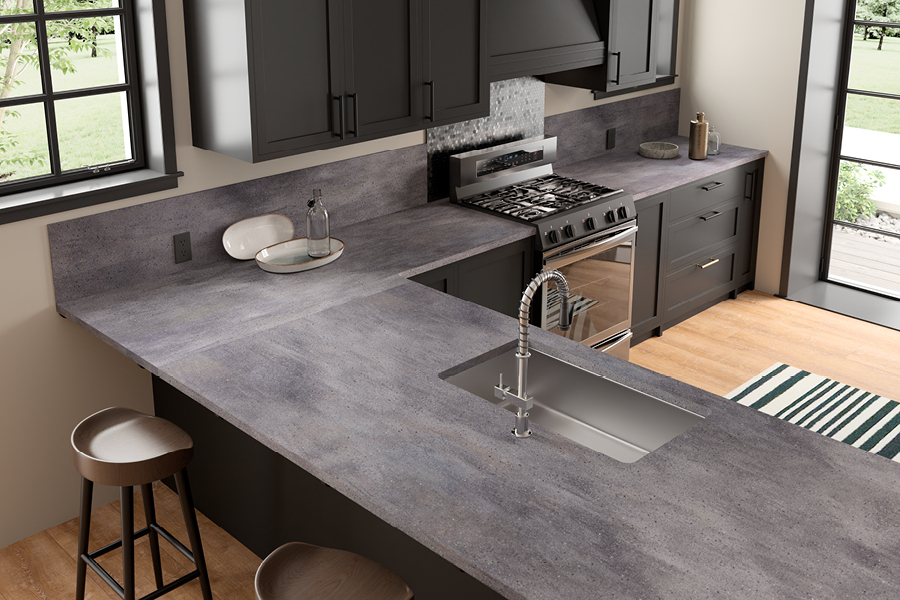 Smooth Surface Countertops regarding Choosing the right Bohemia reinforced acrylic countertop for your space