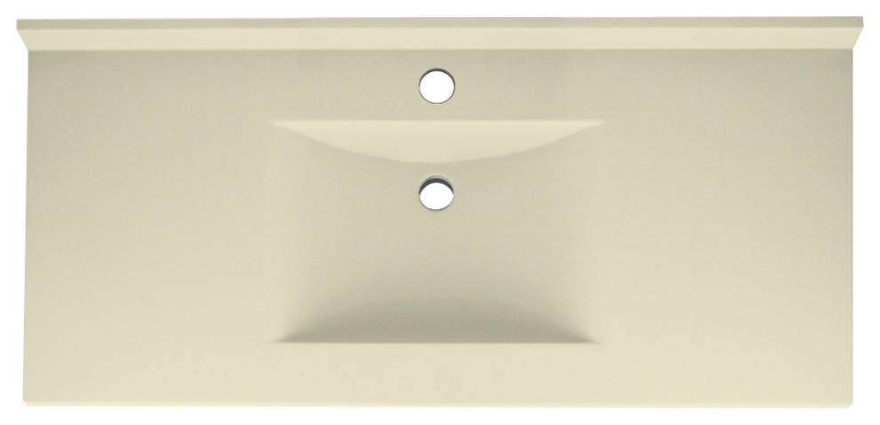 Swan 22&amp;quot;X49&amp;quot; Contour Vanity Top, 22-In L X 49-In W X 1-In H ... inside Maintaining your Swan Contour bathroom vanity top for long-term use