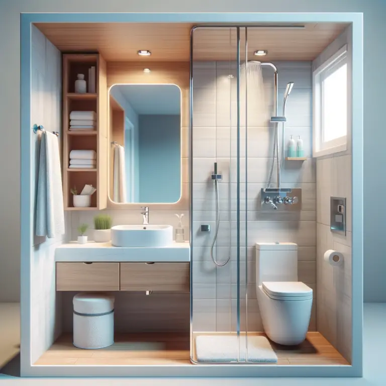 Top 17 Space-Savvy Ideas For Maximizing Small Bathrooms - Dreamyhomestyle within Space-saving solutions: how to choose the right 48 inch vanity for compact bathrooms