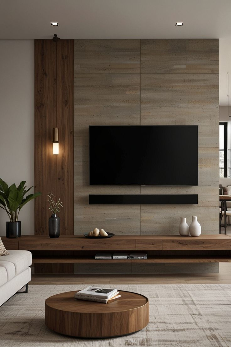 Tv Wall Design With Fireplace Tv Wall Mounting In 2025 | Minimalist ... in Minimalist Meets Maximum Storage: The Practical Benefits of Compact Wall-Mount Designs