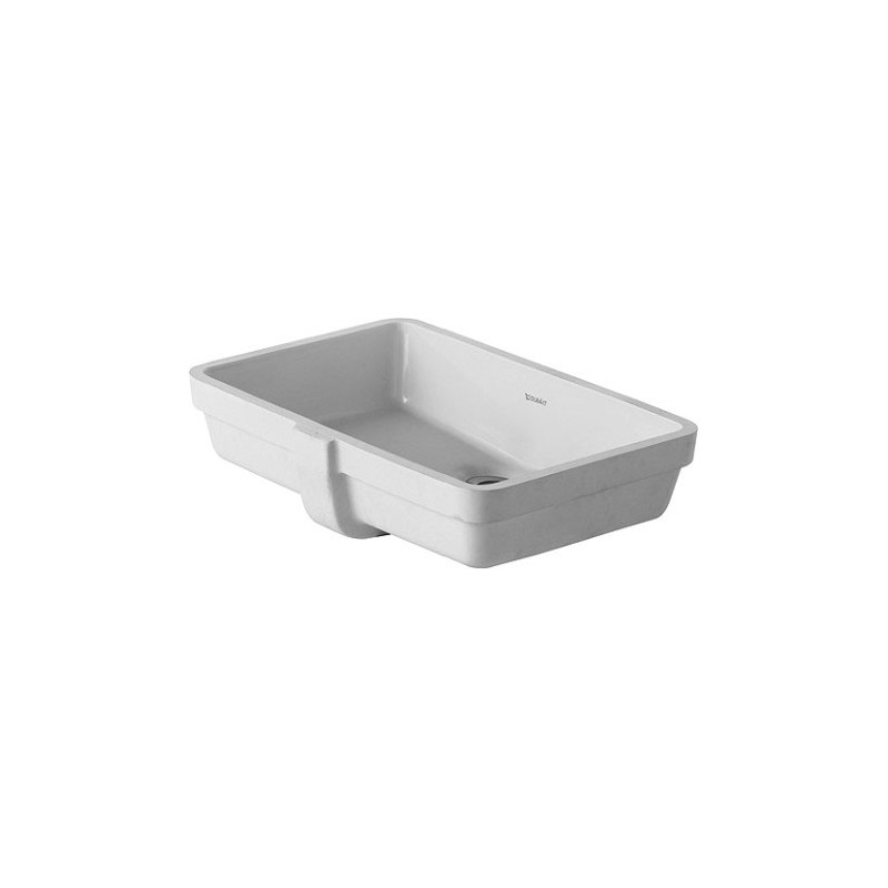 Vero - 033048 pertaining to Duravit 033048-0Hole Vero 20-5/8&amp;quot; Rectangular Ceramic Undermount - White