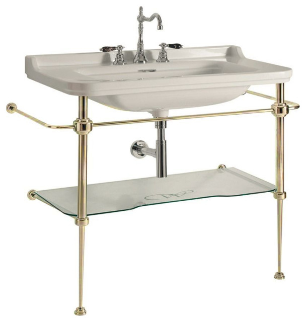 Waldorf 4144+9203 Sink And Console - Traditional - Bathroom Vanities ... with regard to The WS Bath Collections Mistake That Cost Me $800 (And How to Avoid It)