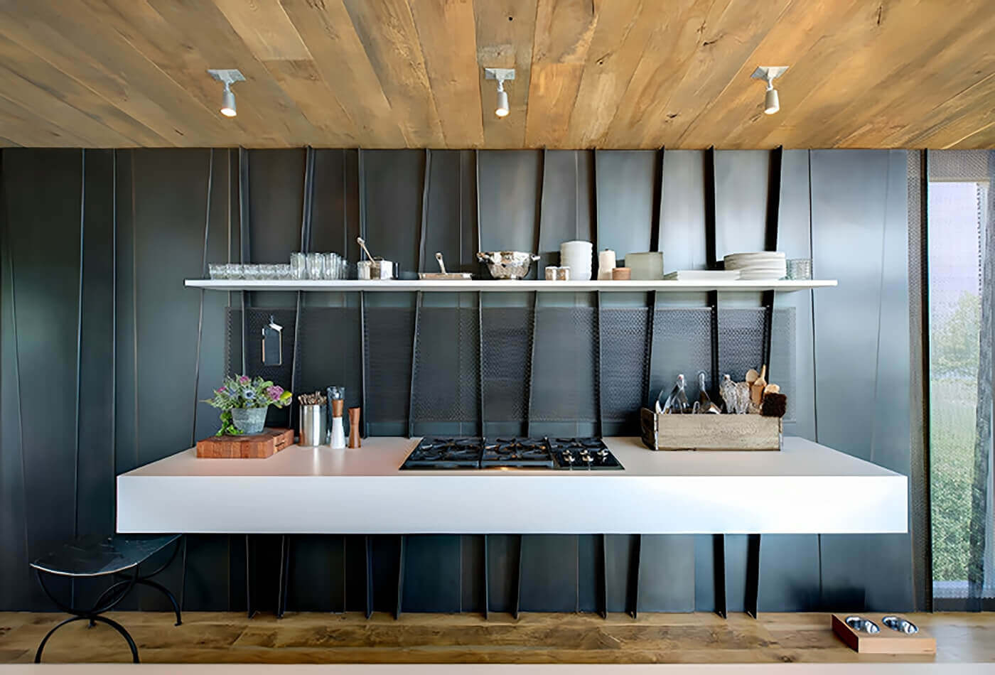 Streamlining Your Workspace: The Advantages of Rectangular Wall-Mounted Countertops