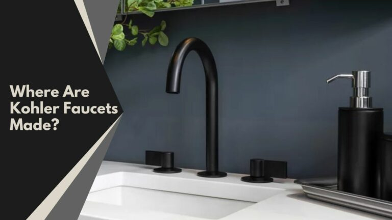 Why Does My Kohler Faucet Have Low Water Pressure? [4 Probable Reasons ... intended for Kohler K-21060 Brazn 23&amp;quot; Rectangular Vitreous China Vessel - Honed Black