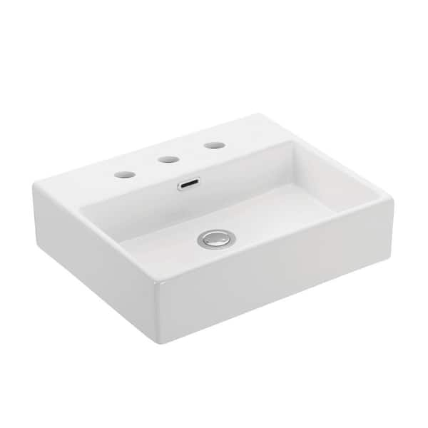 Understanding the features of Quattro 50.00 wall mounted ceramic sink